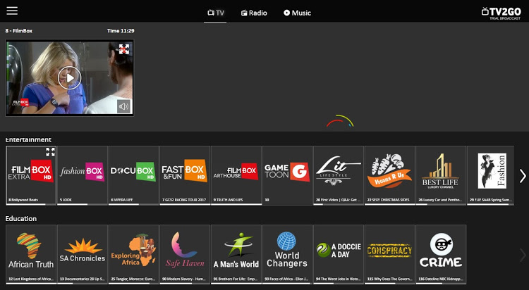 Cast-TV OTT South Africa TV streaming platform 